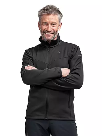 SCHÖFFEL | Giacca interna da uomo Style Pine Fleece | schwarz